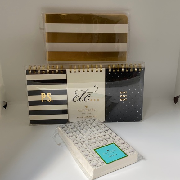New Lot of Kate Spade Note Pads Notebook
